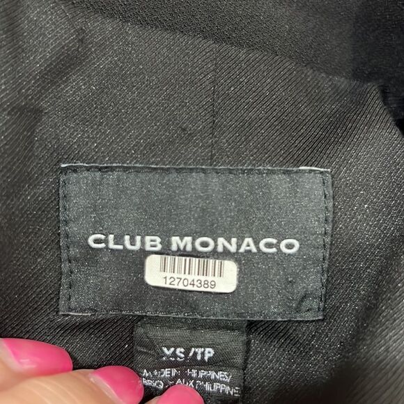 Club Monaco black belted vest size XS - Picture 9 of 14